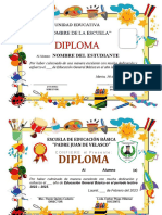 Diploma Josue Morena Primo