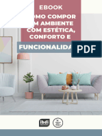 Ebook Como Compor Um Ambiente Com Estetica Conforto e Funcionalidade X