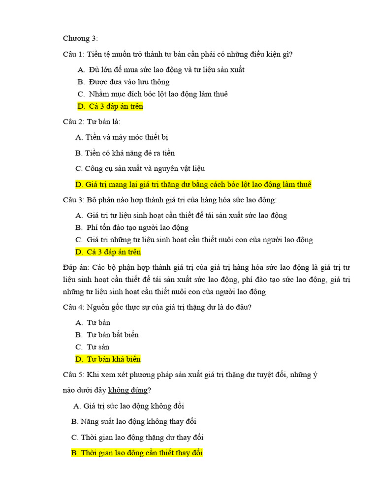 Chương 3 KTCT 2 | PDF