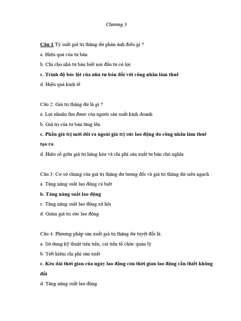Chương 3 KTCT | PDF