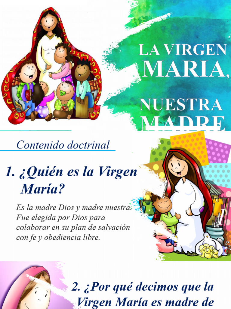 María, Madre de Dios y Nuestra Madre | PDF | María, madre de Jesús ...