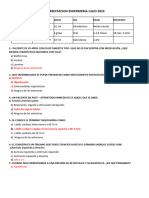 CUESTIONARIO EXAMEN ACREDITACION ENFERMERIA JULIO 2023