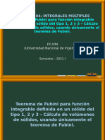 Sesion 10.3 CAP - 04 - Teorema de Fubini para Función Integrable Definida en Un Sólido Del Tipo 1, 2 y 3