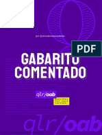 Gabarito Comentado OAB 32