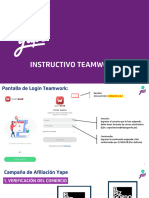 Instructivo Teamwork - Campaña Yape