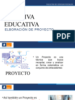 Que Es Un Proyecto y Su Elaboración