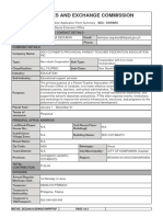 Application Summary Form