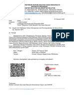 Undangan Diseminasi Dan Penguatan HAM Permenkumham P2ham 25 - 23 Terbaru UPT Se Banua Enam