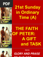 21st Sunday in Ordinary (A) August 27, 2023