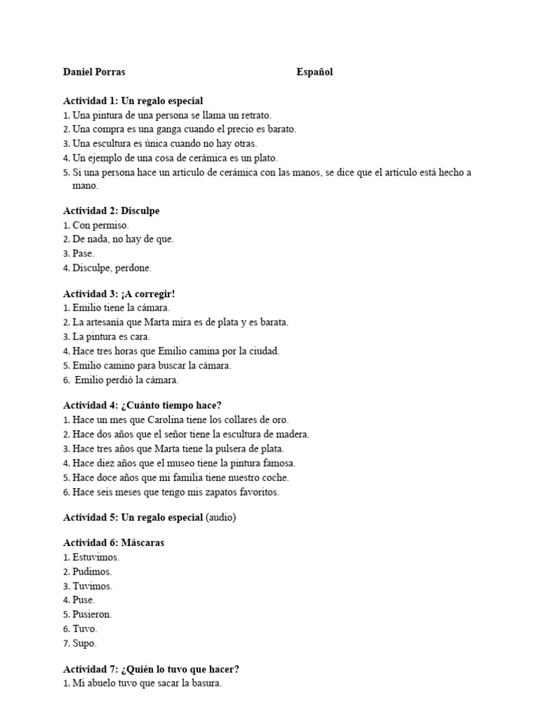 Unidad 3 leccion 2 pdf