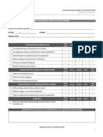 Evaluación Del Evento de Capacitación