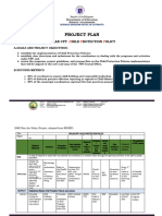 Oplan CPP Project Plan