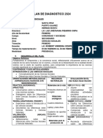 Plan de Diagnostico (Ciencias Sociales) Primero de Secun 2024