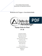 Equipe Delta Do Piauí #35 - Relatório de Cargas e Aeroelasticidade