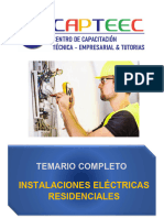 Temario Electricidad Residencial