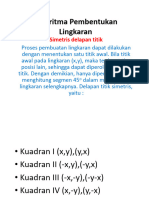 3a - Algoritma Pembentukan Lingkaran