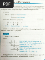 Polynomial Function and Equation