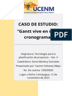 Caso de Estudio: "Gantt Vive en Cada Cronograma"