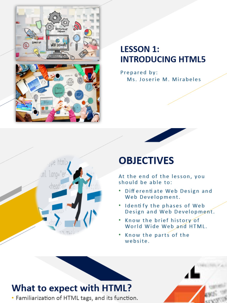 Lesson 1 Pdf World Wide Web Internet Web