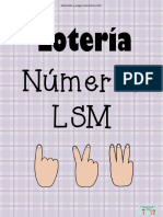 Lotería NUMEROS LSM