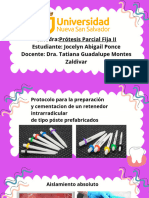 Presentación Sobre Postes Interradicular Metálicos y Postes Interradicular de Fibra de Vidrio.