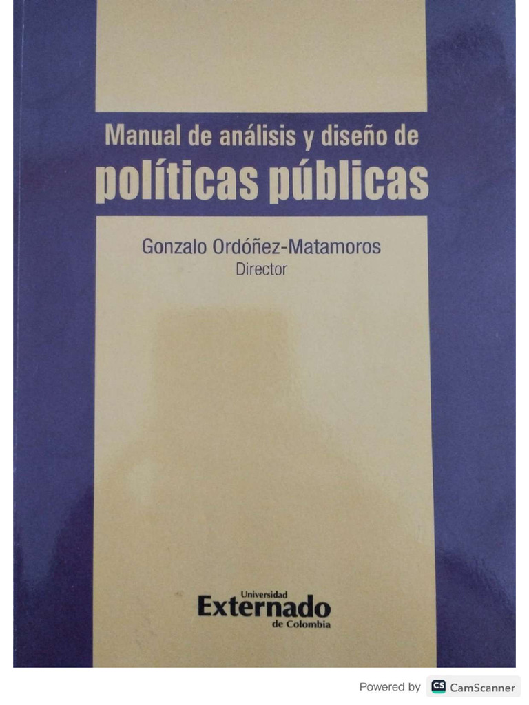 Manual de Políticas Públicas - 1 | PDF