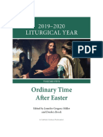 Liturgical Year 2019 2020 Vol. 5