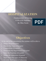 Hospitalization 1