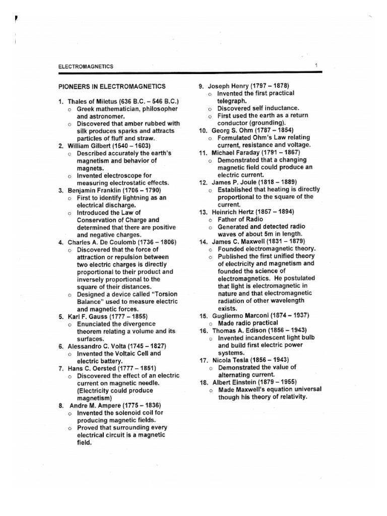 ECE102 - Notes | PDF