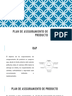 Plan de Aseguramiento de Producto