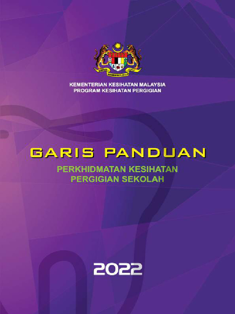 Garispanduan Perkhidmatan Pergigian Sekolah | PDF