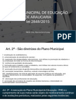 Plano Municipal de Araucaria 