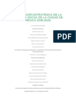 Evaluacion Estrategica de La Politica Social de La Ciudad de Mexico 15 de Agosto 2020