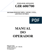 Manual Distribuidor G 600