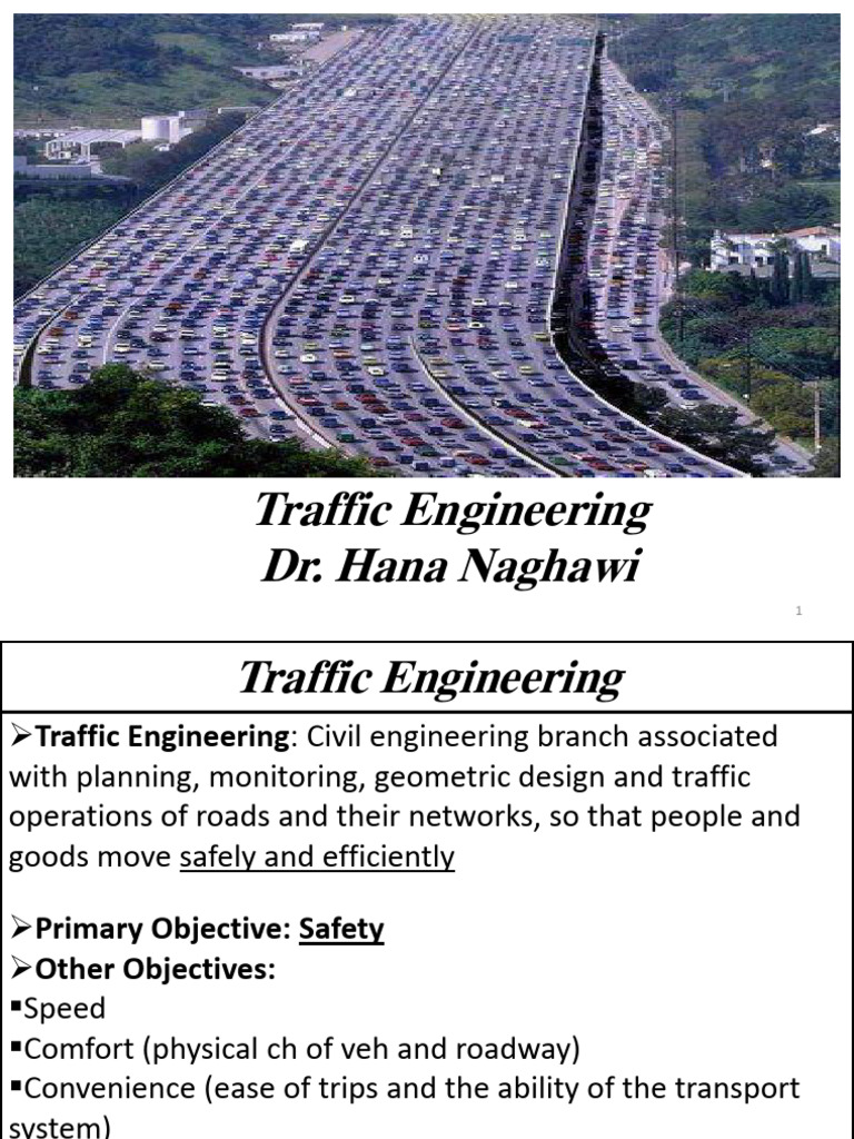Traffic Eng 2016 2 | PDF | Traffic | Lane