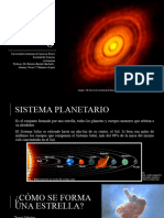 Formación Del Sistema Planetario