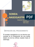 Presentacion Sonda Nasogastrica