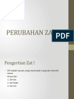 Perubahan Zat