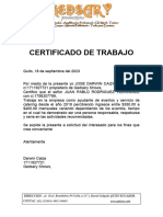 Certificados Juan Eli