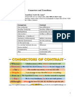 Conparison and Contrast Transicionals and Conectors # 1