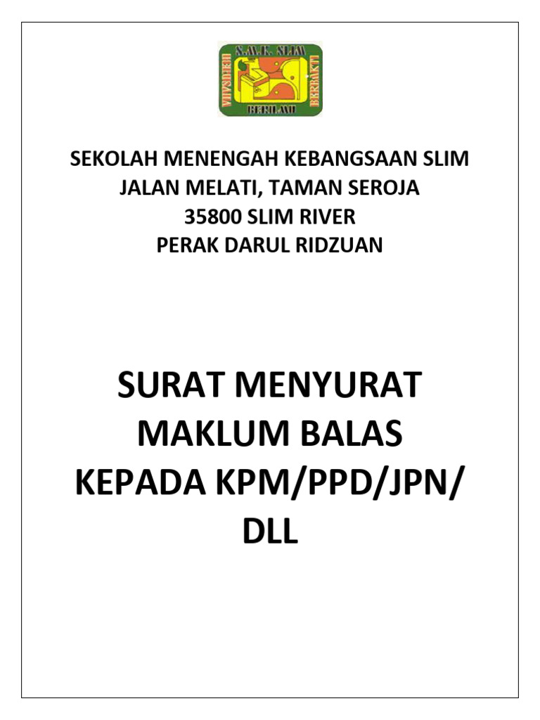 Cover Page Potrait | PDF