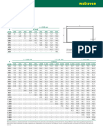 Air Duct Dimensions and Weights Data Sheet ES - Removed