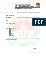 Formulir UKM OR