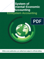 SEEA - Ecosystem Accounting