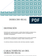 Derecho Real