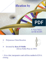 DNA Amplification by PCR