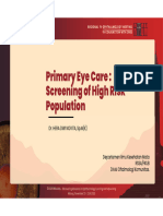Primary Care Screening of High Risk Population - Dr. Hera Dwi Novita, SP.M (K)