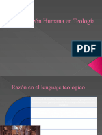 4 La Razón Humana en Teología