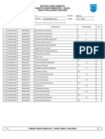 Daftar Hadir - RXIF3A - Pend. Agama