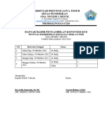 DAFTAR HADIR PENGAMBILAN KONSUMSI PANITIA OSIS